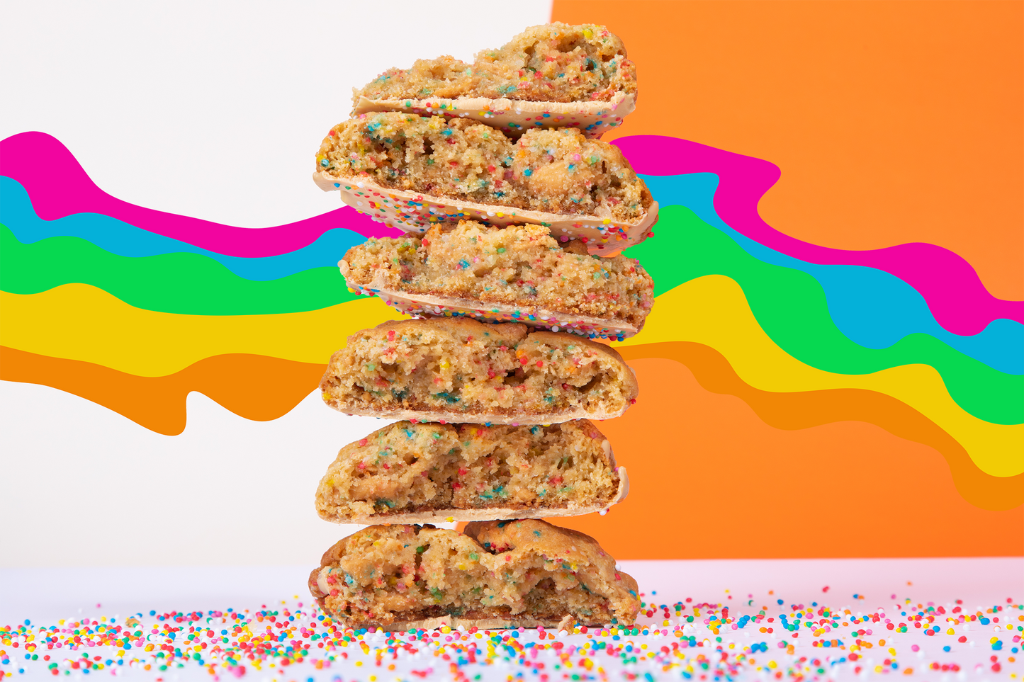 Caramilk Birthday Cake Cookies 125g 2-Pack