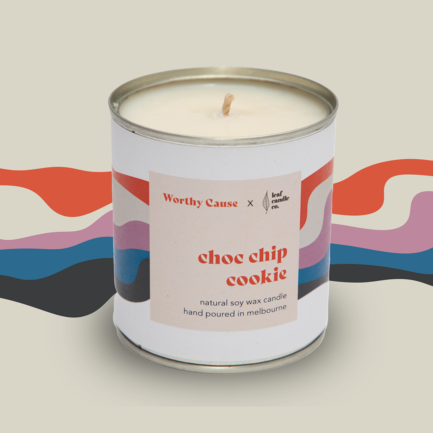 Soy Wax Candle - Choc Chip Cookie
