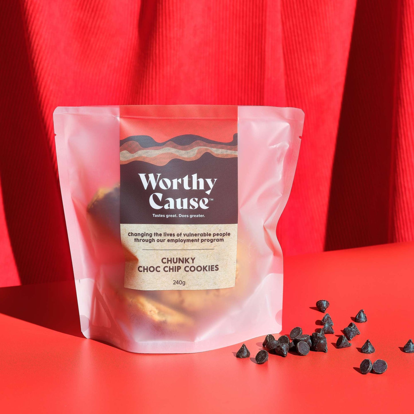 Choc Chip Cookies 125g 2-Pack
