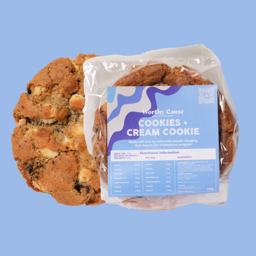 Cookies & Cream Cookie 125g